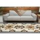 1970s Turkish Oushak Handmade Wool Cotton Beige Runner Rug 95x327