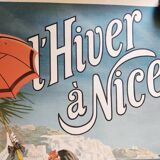 according to Hugo d'Alesi displays Chemins de fer. Winter in Nice