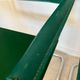 Set of 6 tubular chairs Bauhaus style design 80s/90s green