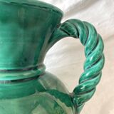 Twisted Vallauris vase from the 1950s.