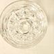 Five faceted glasses, caton collection, Saint-Louis crystal factory