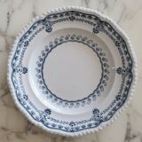 English earthenware plate
