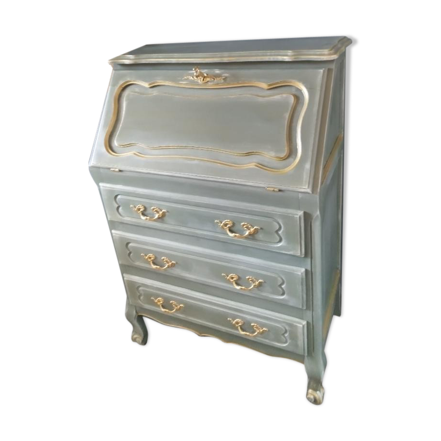 Louis XV style skate secretary