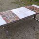 Ceramic coffee table, 60/70