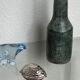 Nutcracker in the shape of a nut in silver-plated metal.
