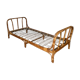 Vintage rattan bed