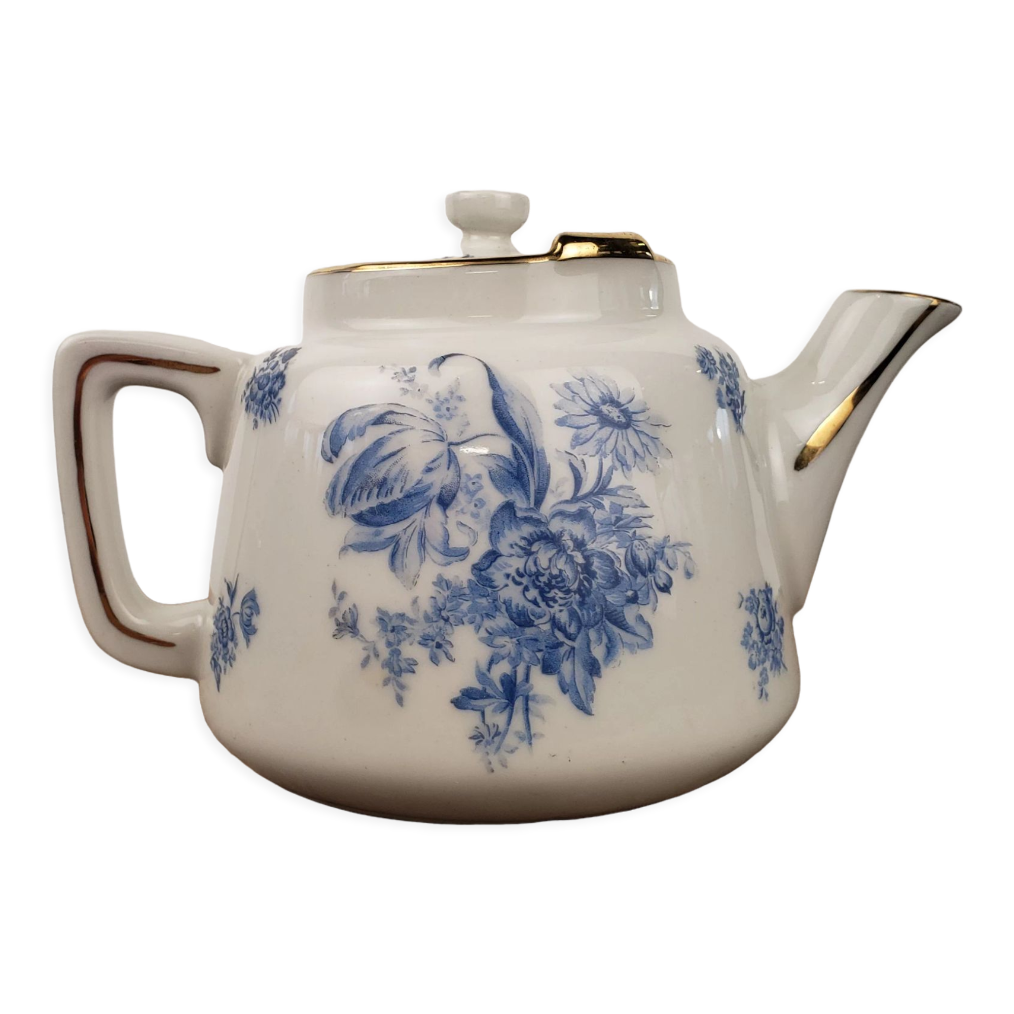 Teapot - Limoges porcelain, Frugier aluminite