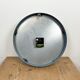 Grey Industrial Italien Wall Clock from Fratelli Solari Udine, 1970s