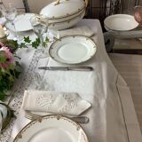 6 Limoges porcelain dinner plates