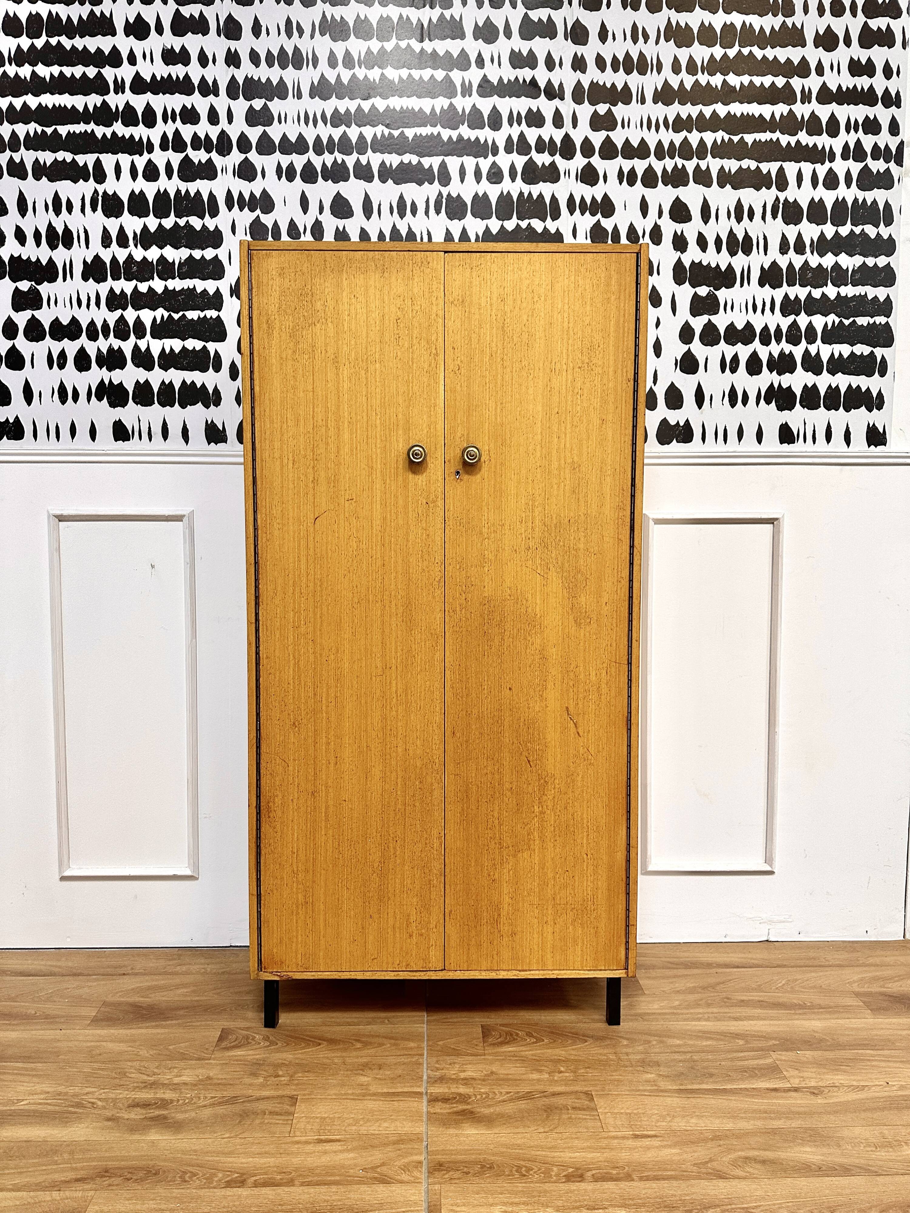 Vintage shoe cabinet