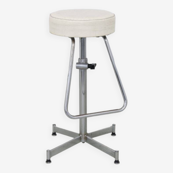 Adjustable Stool in Chrome, 1960s