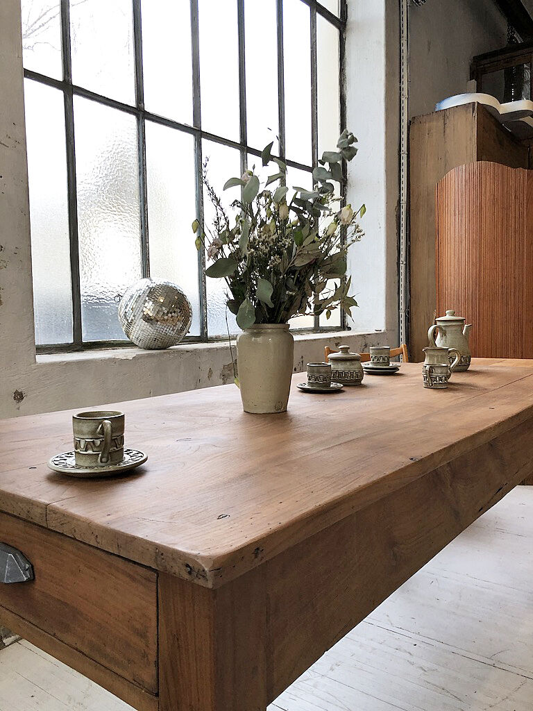 Cherry farm table - lengthening 2m30