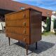 Vintage oak commode from the 1960s.