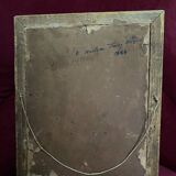 Old framed oil on panel “landscape”