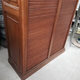 Art Deco period double curtain filing cabinet