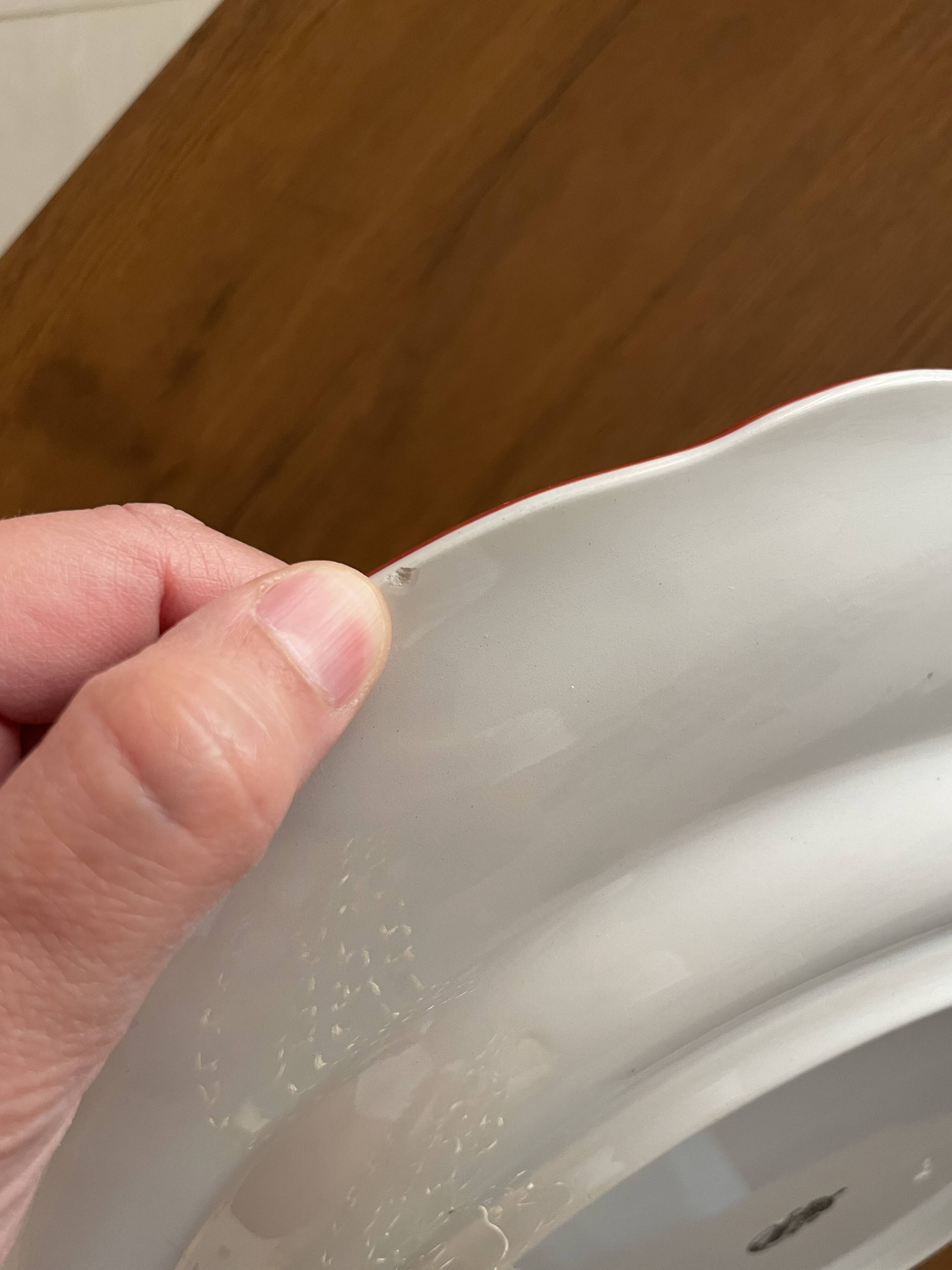 Round dish Lunéville KG