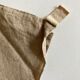 Pair of cloths in raw linen bise fabric XXL