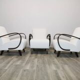 Armchairs by Jindrich Halabala, 1940s, Set of 3