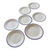 Lot d’Assiettes en céramique Italienne.