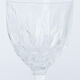 Lot 5 crystal digestive glasses