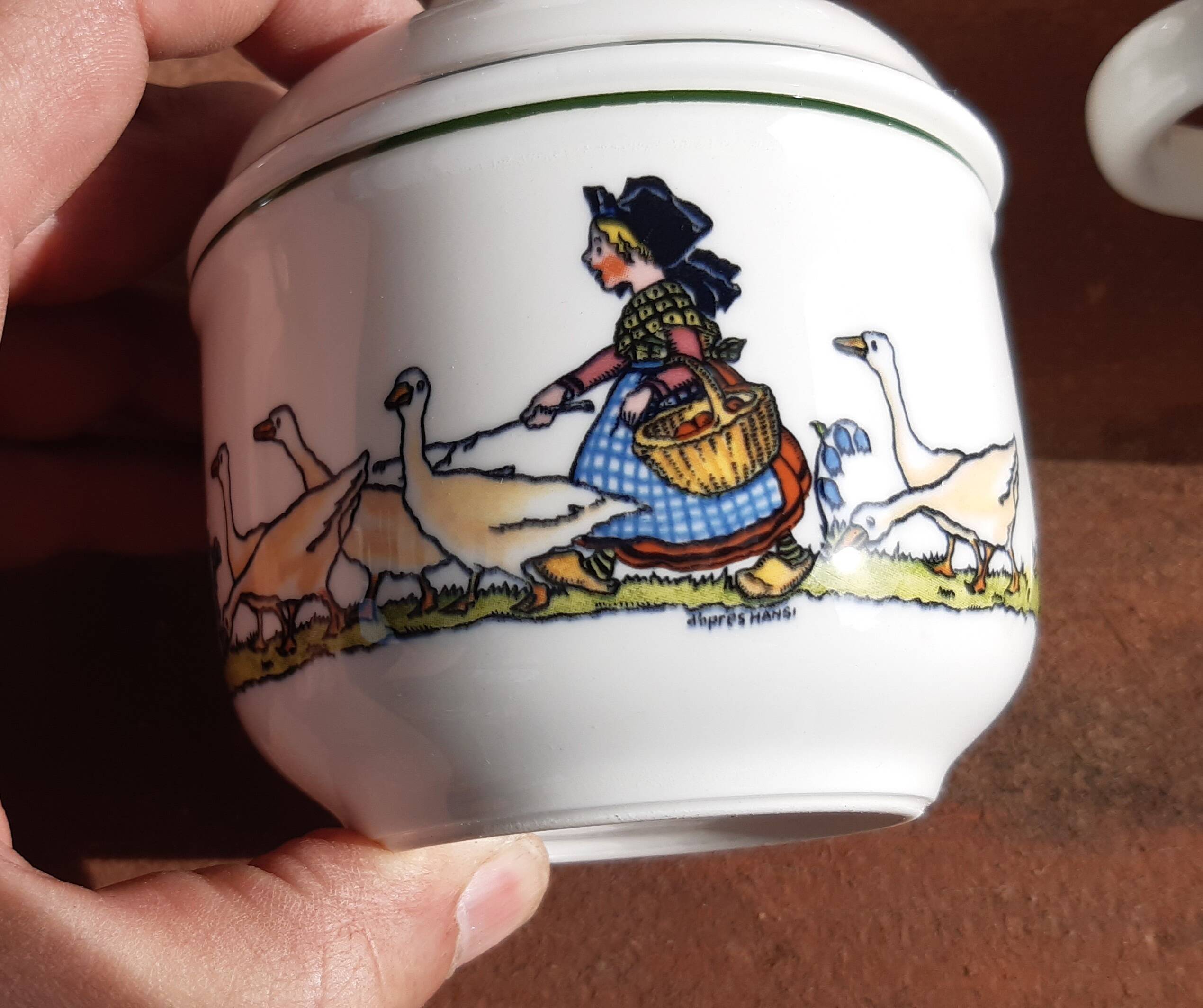 Coffee service Villeroy & Boch model "Hansi d’Alsace"