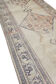 Antique Persian Carpet Handwoven Cream Wool Sarab Rug- 103x384cm