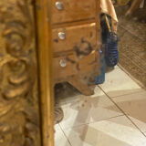 Miroir Louis XVI ancien or 87x142cm