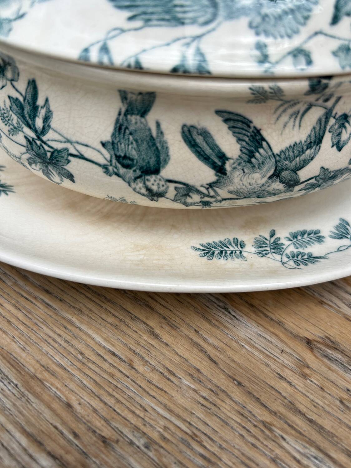 Mignon Longwy iron earth sauce boat