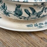 Mignon Longwy iron earth sauce boat