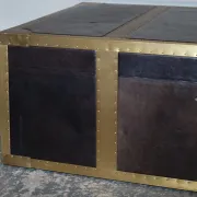 Cumberland Coffee Table with Red Velvet Lining by Timothy Oulton