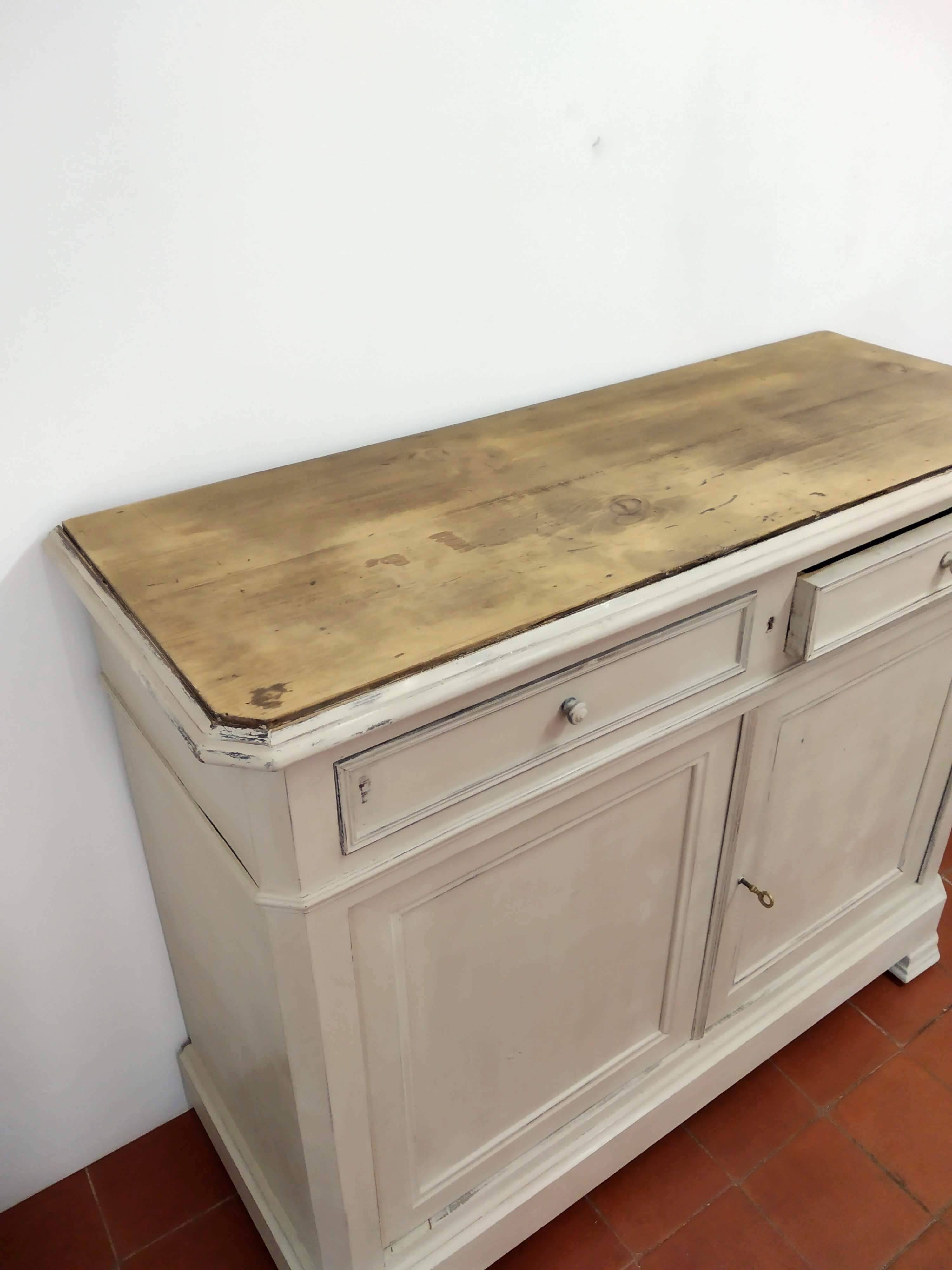 Buffet Saint Hubert Napoleon III patinated