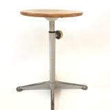 Vintage stool work tabouret by Friso Kramer Ahrend de Cirkel