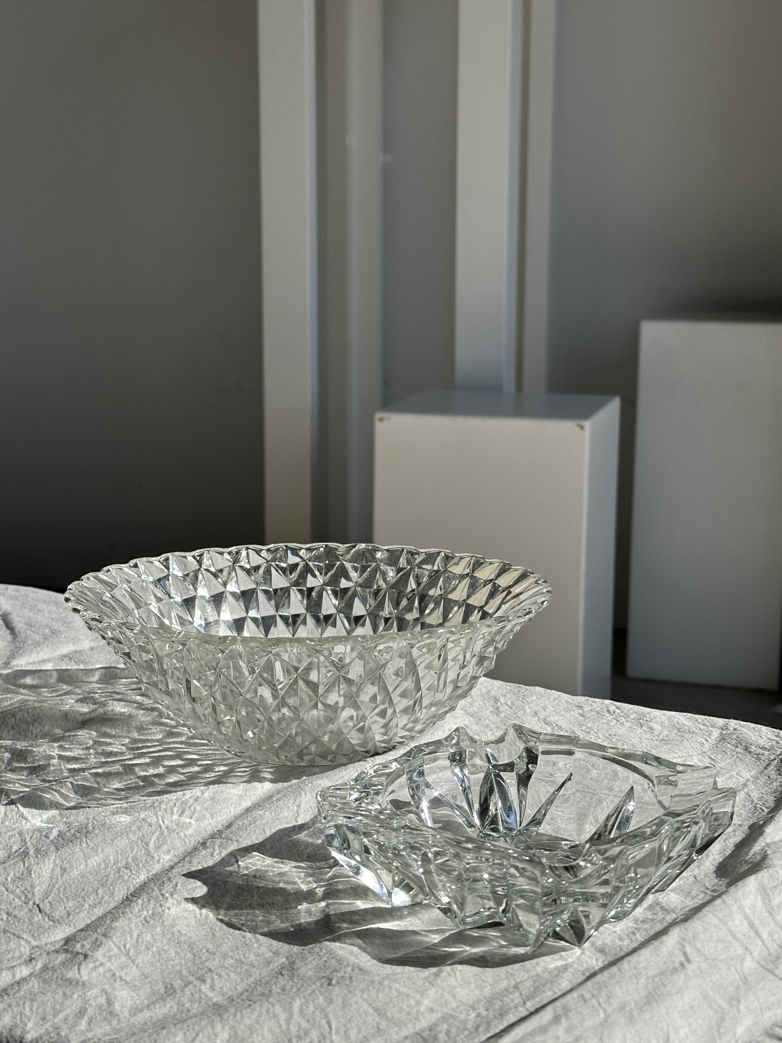 Large square ashtray large diamond tips