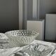 Grand cendrier carré grandes pointes de diamant