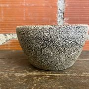 Francis Triay Ceramic Ashtray Coupe Vide Poche 1960s Vintage Rock Art