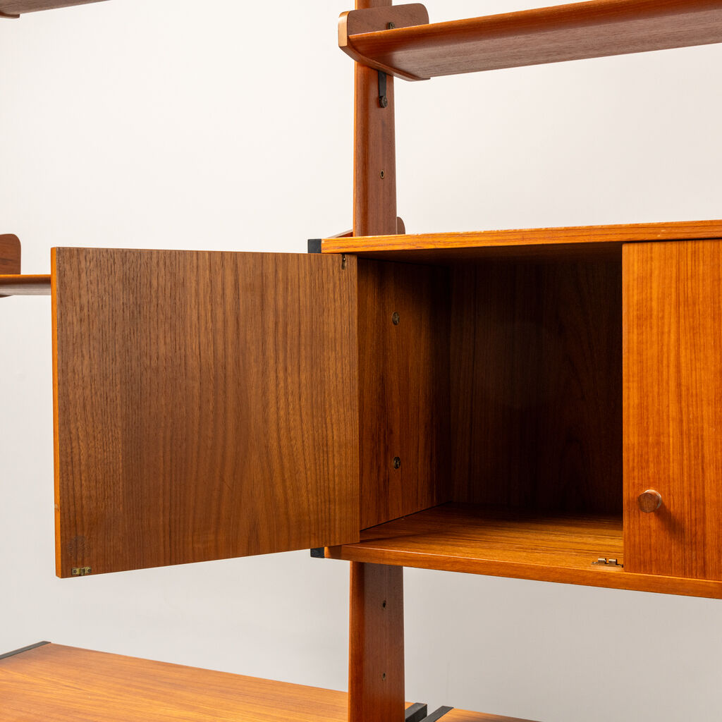 Bookcase teak av furniture 60s vintage