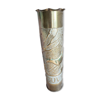 Engraved shell casing
