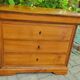 Louis Philippe cherry chest of drawers with lock