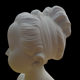 Biscuit bust louise Brongniart signed MNP Limoges XX century