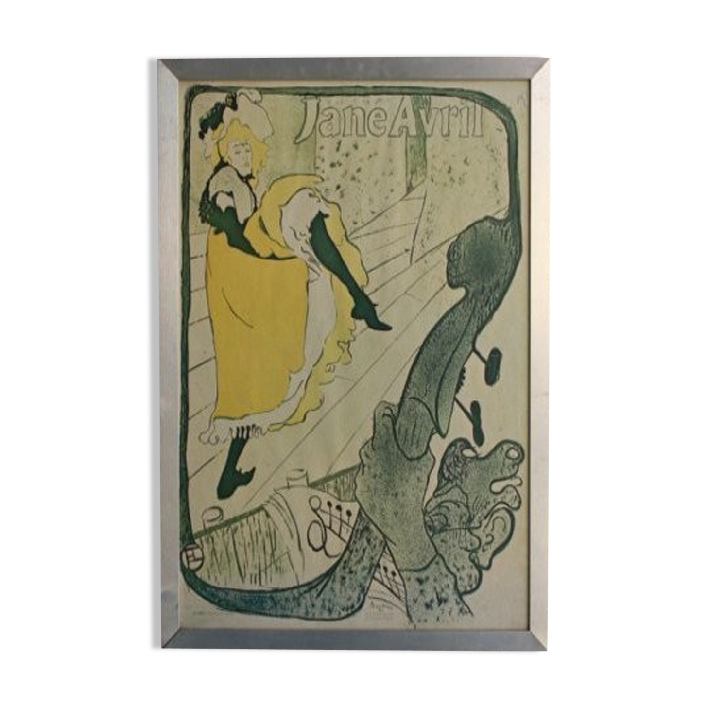 A reproduction of poster 1900 of Toulouse Lautrec poster