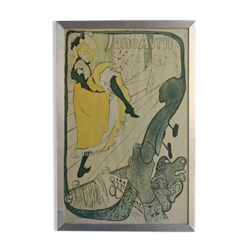 A reproduction of poster 1900 of Toulouse Lautrec poster