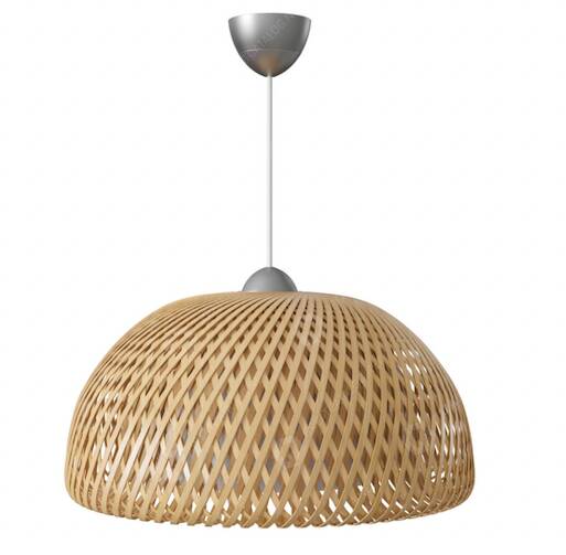 IKEA Boja pendant light in woven split bamboo - Designer Lamp