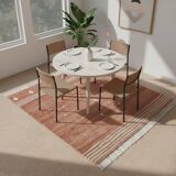 Handmade Moroccan terracotta rug, 150/250cm