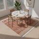 Handmade Moroccan terracotta rug, 150/250cm