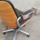 Fauteuil cuir Stoll