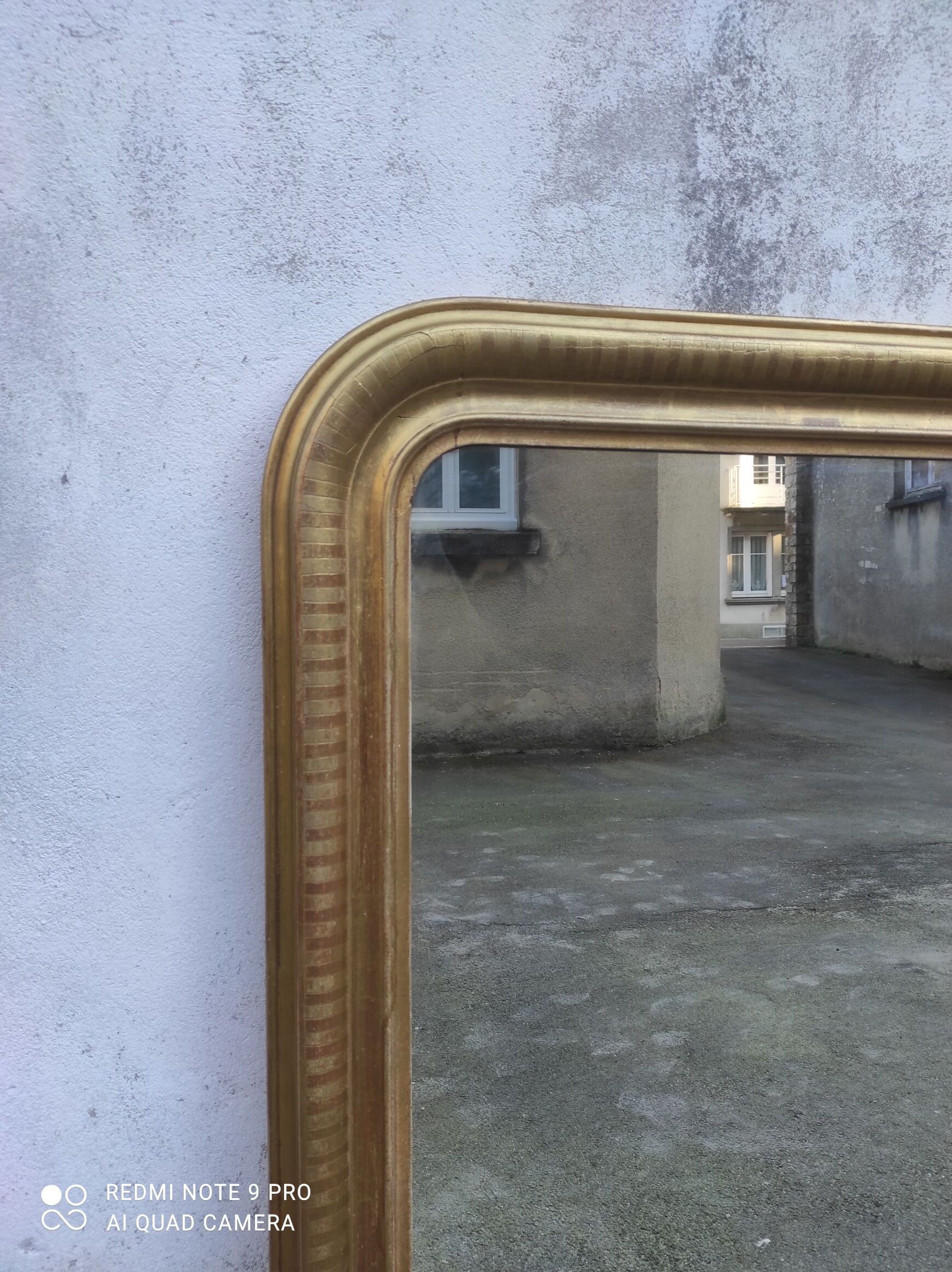 Old mirror Louis Philippe 128/92 cm