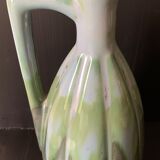 Green blue flame sandstone pitcher
