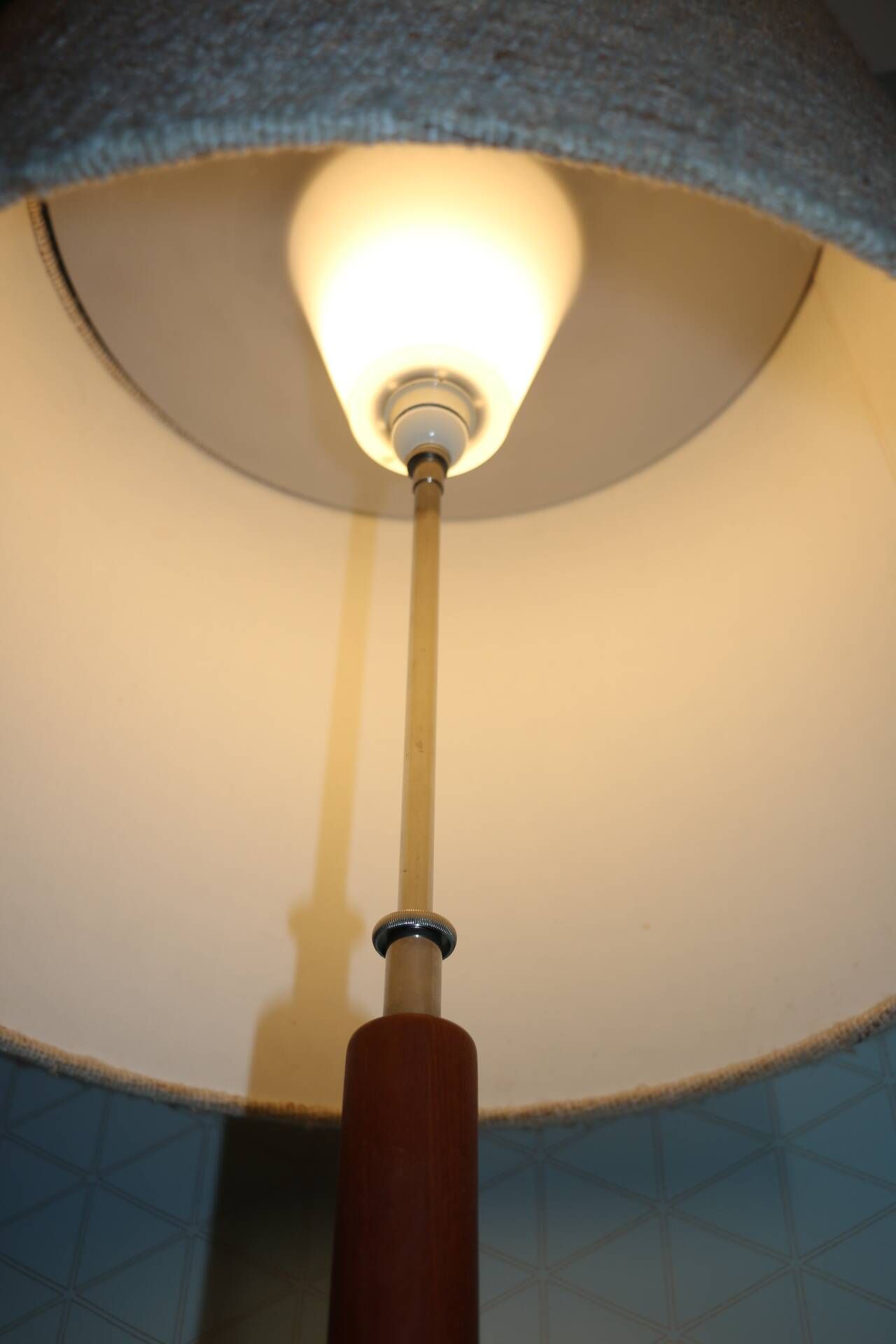 Domus teak floor lamp 1960 XXL