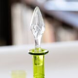 Chartreuse Green Baccarat Crystal Liquor Service 1900