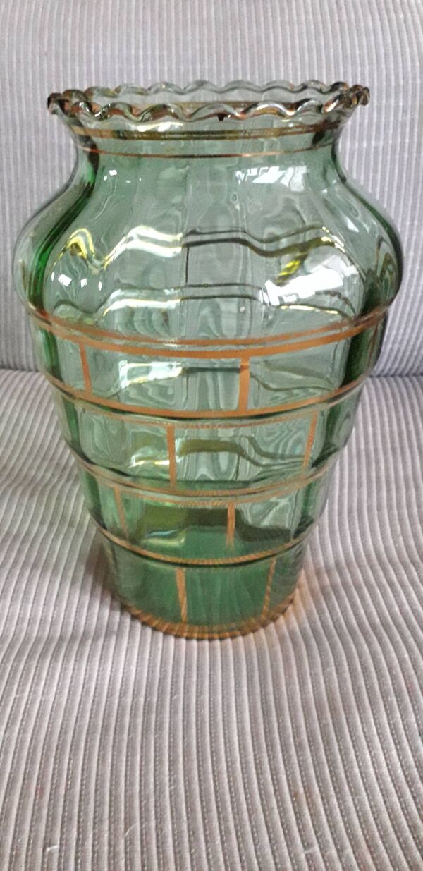Vase vintage en verre